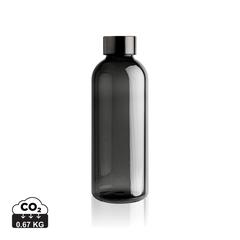 Vue Bouteille d'eau étanche avec bouchon en métal de couleur noir| Krokrodeal
