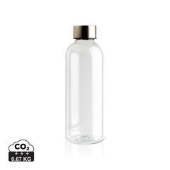 Vue Bouteille d'eau étanche avec bouchon en métal de couleur translucide| Krokrodeal