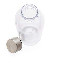 Vue Bouteille d'eau étanche avec bouchon en métal de couleur translucide| Krokrodeal