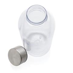 Vue Bouteille d'eau étanche avec bouchon en métal de couleur translucide| Krokrodeal