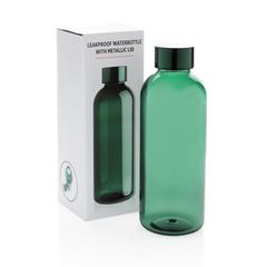 Vue Bouteille d'eau étanche avec bouchon en métal de couleur vert| Krokrodeal