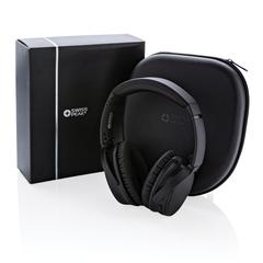 Vue Swiss Peak Casque audio ANC de couleur noir| Krokrodeal