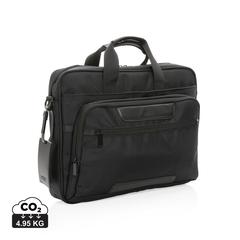 Sacoche ordinateur Swiss Peak rPET AWARE™ Voyager 15.6 publicitaire pas cher