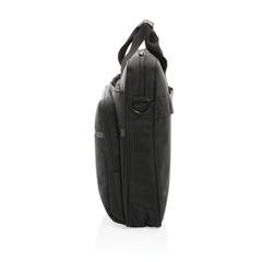 Vue Sacoche ordinateur Swiss Peak rPET AWARE™ Voyager 15.6 de couleur noir| Krokrodeal