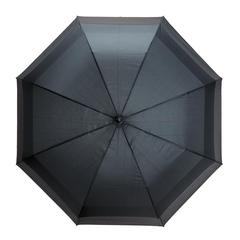 Vue Parapluie extensible de 23 à 27 pouces Swiss Peak AWARE™ de couleur noir| Krokrodeal