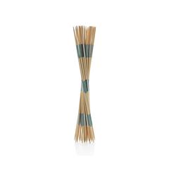Vue Jeu de mikado géant en bambou de couleur marron| Krokrodeal