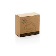 Vue Mètre ruban Auto stop 3M/16mm en plastique recyclé RCS de couleur noir| Krokrodeal