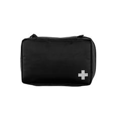 Vue Kit de premiers soins de la taille d’une enveloppe de couleur noir| Krokrodeal