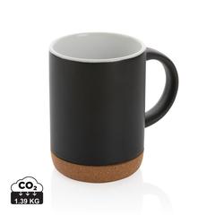 Mug en céramique avec base en liège publicitaire pas cher
