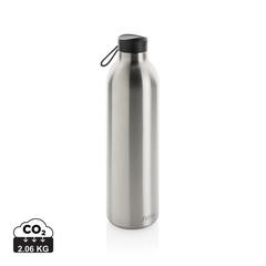 Vue Bouteille isotherme 1L Avira Avior en acier recyclé RCS de couleur gris| Krokrodeal