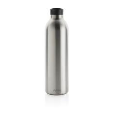 Vue Bouteille isotherme 1L Avira Avior en acier recyclé RCS de couleur gris| Krokrodeal