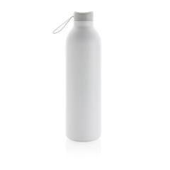 Vue Bouteille isotherme 1L Avira Avior en acier recyclé RCS de couleur blanc| Krokrodeal