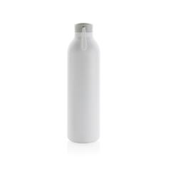 Vue Bouteille isotherme 1L Avira Avior en acier recyclé RCS de couleur blanc| Krokrodeal