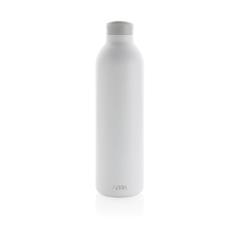 Vue Bouteille isotherme 1L Avira Avior en acier recyclé RCS de couleur blanc| Krokrodeal