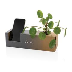 Vue Bouteille isotherme 1L Avira Avior en acier recyclé RCS de couleur bleu| Krokrodeal