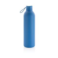 Vue Bouteille isotherme 1L Avira Avior en acier recyclé RCS de couleur bleu| Krokrodeal