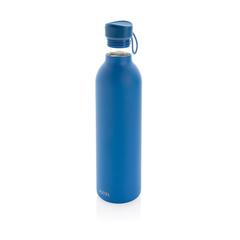 Vue Bouteille isotherme 1L Avira Avior en acier recyclé RCS de couleur bleu| Krokrodeal
