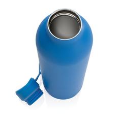 Vue Bouteille isotherme 1L Avira Avior en acier recyclé RCS de couleur bleu| Krokrodeal