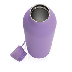 Vue Bouteille isotherme 1L Avira Avior en acier recyclé RCS de couleur violet| Krokrodeal