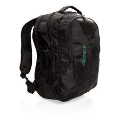 Vue Sac à dos outdoor pour ordinateur portable de couleur noir| Krokrodeal