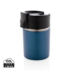 Vue Mug compact avec finition céramique Bogota de couleur bleu| Krokrodeal