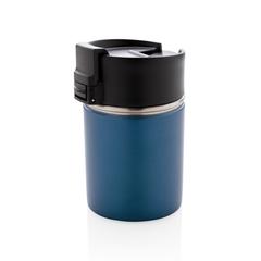 Vue Mug compact avec finition céramique Bogota de couleur bleu| Krokrodeal