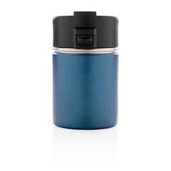Vue Mug compact avec finition céramique Bogota de couleur bleu| Krokrodeal