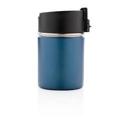 Vue Mug compact avec finition céramique Bogota de couleur bleu| Krokrodeal