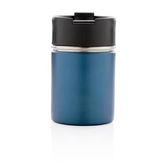 Vue Mug compact avec finition céramique Bogota de couleur bleu| Krokrodeal