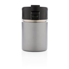Vue Mug compact avec finition céramique Bogota de couleur gris| Krokrodeal