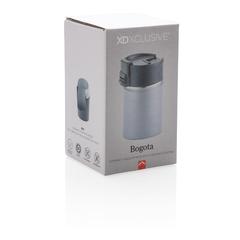 Vue Mug compact avec finition céramique Bogota de couleur gris| Krokrodeal