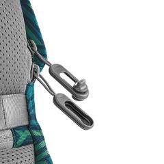 Vue Sac à dos antivol Bobby Soft "Art" de couleur bleu| Krokrodeal