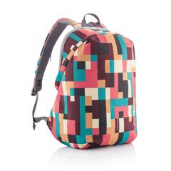 Vue Sac à dos antivol Bobby Soft "Art" de couleur vert| Krokrodeal