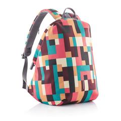 Vue Sac à dos antivol Bobby Soft "Art" de couleur vert| Krokrodeal
