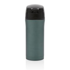Vue Mug à verrouillage facile métallique mat de couleur vert| Krokrodeal