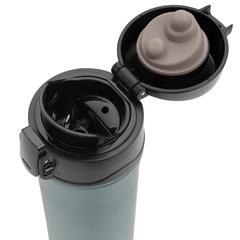 Vue Mug à verrouillage facile métallique mat de couleur vert| Krokrodeal