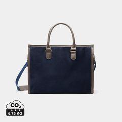 Vue VINGA Sacoche pour ordinateur Hunton de couleur bleu| Krokrodeal