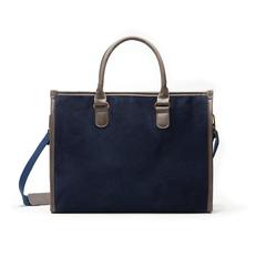 Vue VINGA Sacoche pour ordinateur Hunton de couleur bleu| Krokrodeal