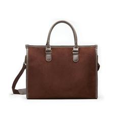 Vue VINGA Sacoche pour ordinateur Hunton de couleur marron| Krokrodeal