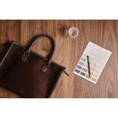 Vue VINGA Sacoche pour ordinateur Hunton de couleur marron| Krokrodeal