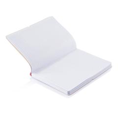 Vue Carnet A5 avec couverture souple de couleur bleu| Krokrodeal