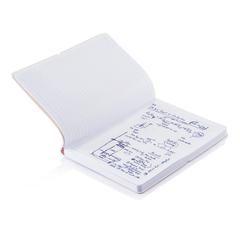 Vue Carnet A5 avec couverture souple de couleur bleu| Krokrodeal
