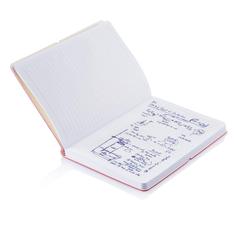 Vue Carnet A5 avec couverture souple de couleur noir| Krokrodeal