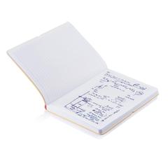 Vue Carnet A5 avec couverture souple de couleur orange| Krokrodeal