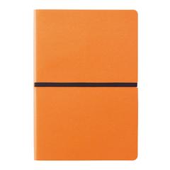 Vue Carnet A5 avec couverture souple de couleur orange| Krokrodeal