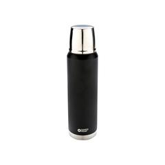 Vue Bouteille isotherme 1L Swiss Peak Elite de couleur noir| Krokrodeal