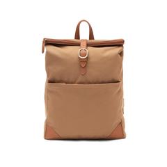 Vue VINGA Sac à dos Sloane RPET RCS de couleur marron| Krokrodeal
