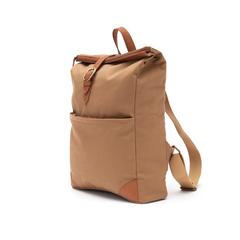 Vue VINGA Sac à dos Sloane RPET RCS de couleur marron| Krokrodeal