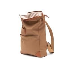 Vue VINGA Sac à dos Sloane RPET RCS de couleur marron| Krokrodeal