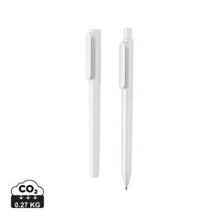 Vue Parure de stylos X6 de couleur blanc| Krokrodeal